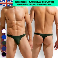 Gauvine Modern Essentials Thongs Cotton High-cut Men's Underwear Gauvine 1003