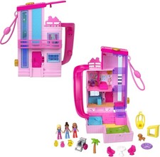 Polly Pocket Barbie Dreamhouse Compact Playset New (Box Damaged)