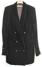 Zara Black Velvet Double