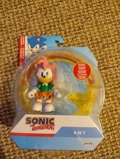 SONIC THE HEDGEHOG Classic Amy With Diamond 4" Figure  Jakks Pacific
