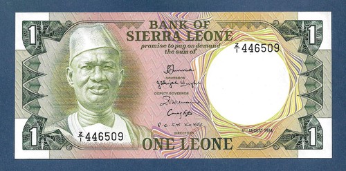 Sierra leone 1984 - sierra, 1