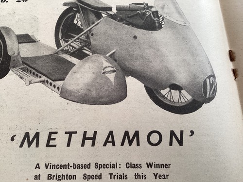 Methamon vincent sidecar - methamon,