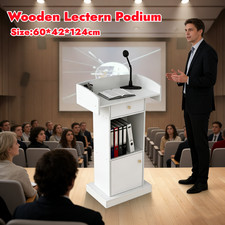 Floor Standing Wooden Pedestal