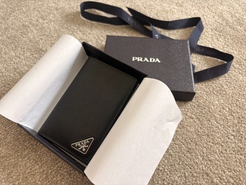 Prada saffiano black leather - prada,