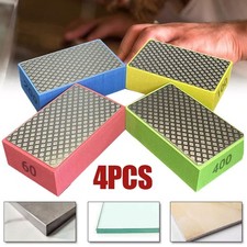 4x Diamond Hand Polishing Pads