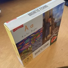 Magnetic Wooden Fishing Traditional Vintage Family Game Ladybird Book By Lagoon