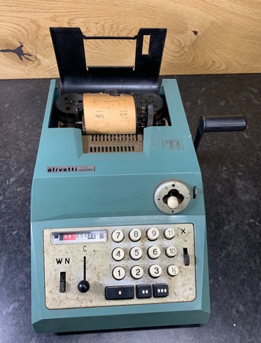 Vintage olivetti summa - summa, prima