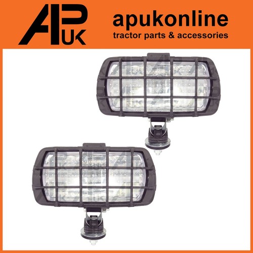 Pair halogen work lights - work,
