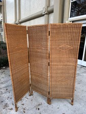 Rattan room divider