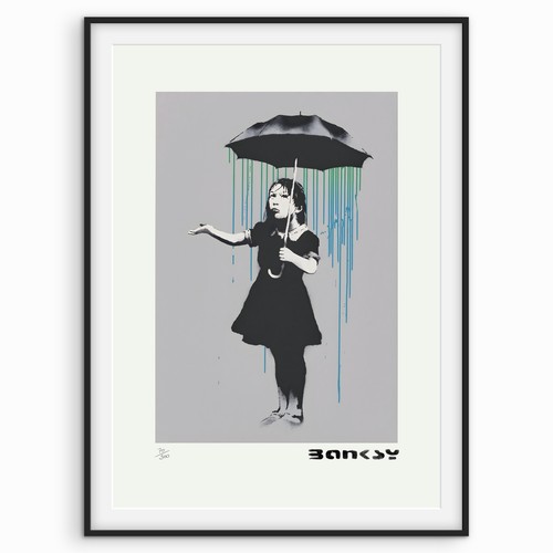 Banksy rare print nola - banksy,