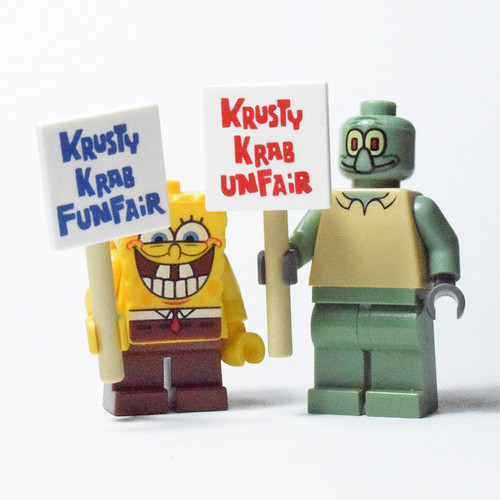 Sjbricks spongebob krusty krab - sjbricks,