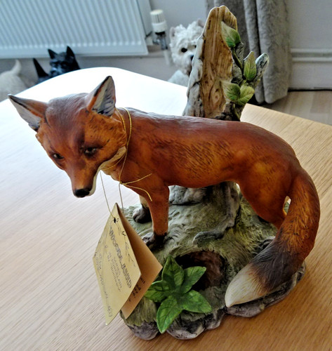 Red fox bondware porcelain - bondware,