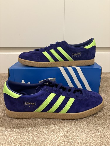 Adidas stadt purple green uk10 - green,