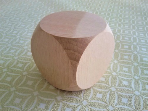 Extra large wooden dice - large,
