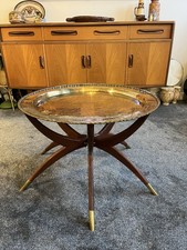 Vintage Teak Spider Coffee