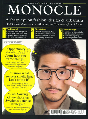 Monocle magazine october 2026 - monocle,