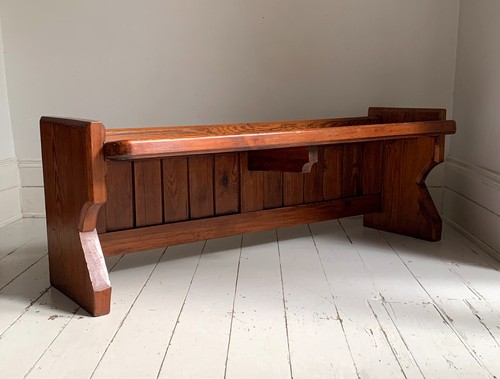 Antique pitch pine church - pitch, /