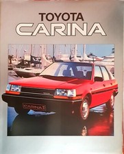 Toyota Carina II Brochure 1985
