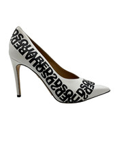 Dsquared2 Logo Heels    Size 37    UK 4