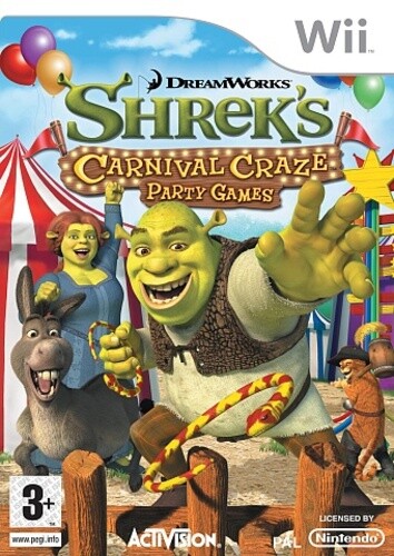 Shrek carnival craze - shrek's, (wii)