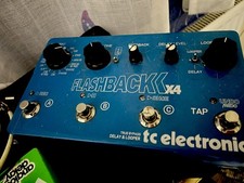 TC Electronic Flashback X4 delay and looper guitar effects pedal