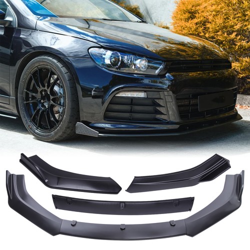 Matte black front - black, lip