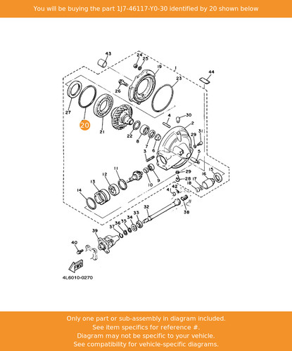 Yamaha shim ring - shim,,