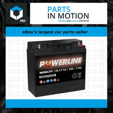 PL17-12 Powerline Mobility Battery 12V 17Ah