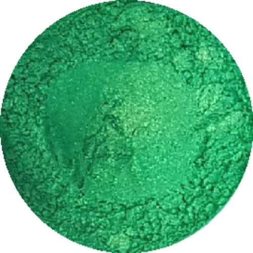 Bejewelled green cosmetic mica - green,