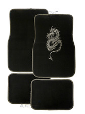 Universal Non-slip Full Carpet Grey Scorpion Floor Car Mats 4PCE  All Models