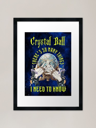 Crystal ball fortune teller - crystal,