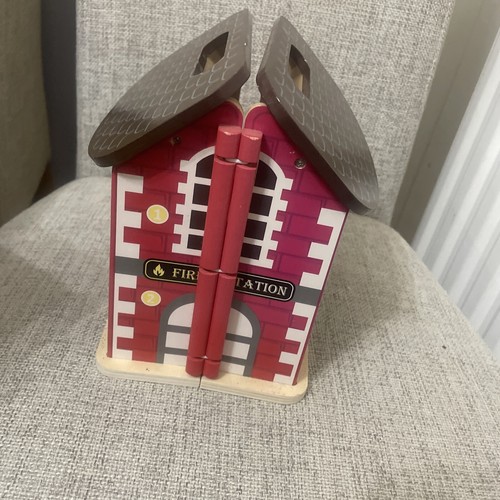 Little town wooden carry fire - wooden,