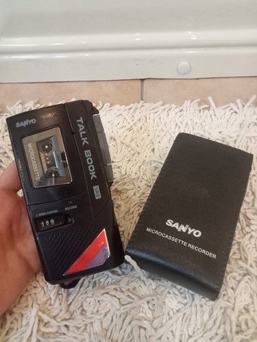 Sanyo trc 655m microcassette - sanyo,