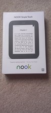 NOOK Simple Touch eBook reader / eReader BNRV300 WiFi eReader - 90 books - Boxed