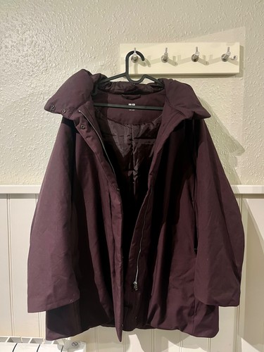 Uniqlo parka coat down jacket - parka,