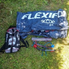 Flexifoil Blade 4.0m Kitesports Power Kite IV With Bag & Handles Great Condition