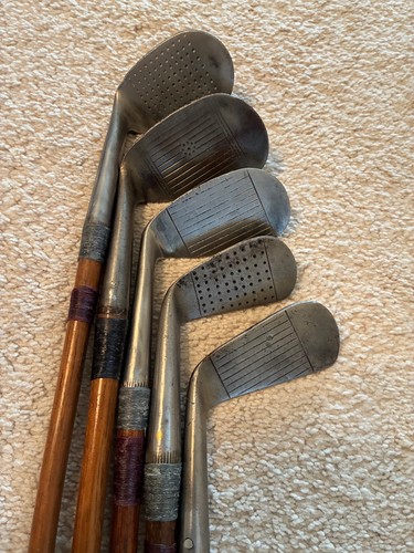 Hickory golf club iron - iron, rh