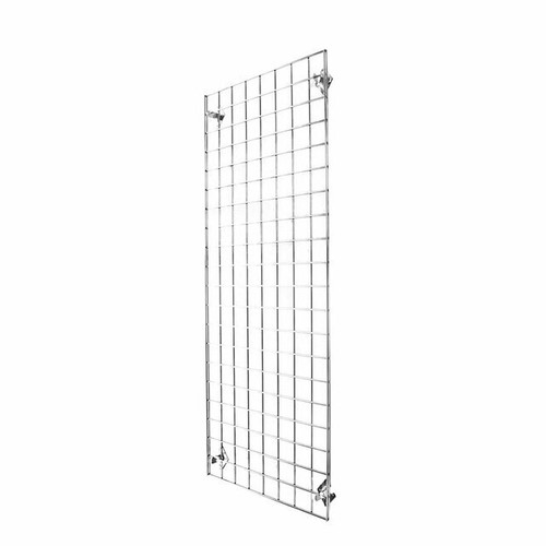 Wall mounted grid mesh display - mesh,