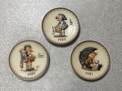 Hummel plate lot 1980 - plate, 3,