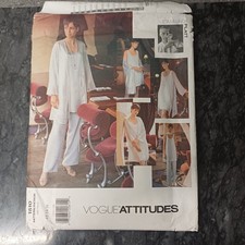 Vogue Attitudes Sewing Pattern No. 1510, Sizes 12,14,16