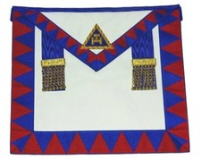 Masonic Regalia Lambskin Leather Holy Royal Arch Provincial Apron *TOP QUALITY*