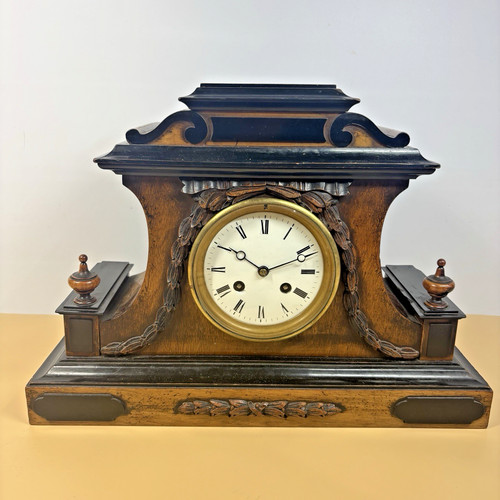 Mantle clock antique japy - clock,