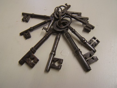 Antique bunch keys - antique,