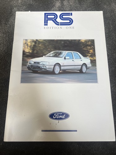 1991 ford brochure rs - 1991,