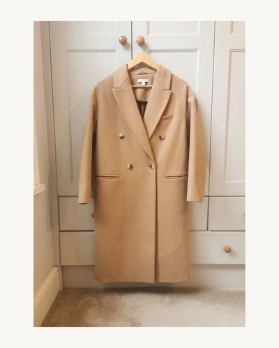 Topshop camel double - topshop,