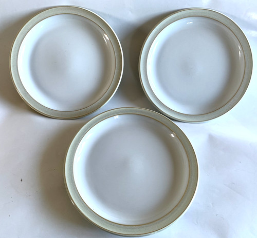Denby linen tea plate - linen,