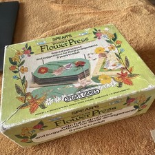 Vintage Wooden Flower Press