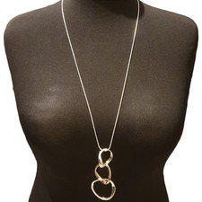 Silver Rose Gold Tone  Triple