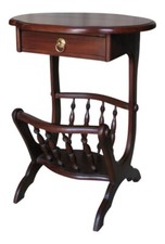 Solid Mahogany Magazine Rack |