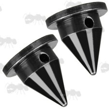 Pair of Black Spike Feet for